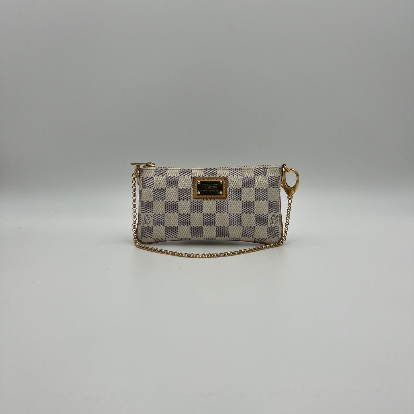 LV Damier Azur Milla Pochette MM