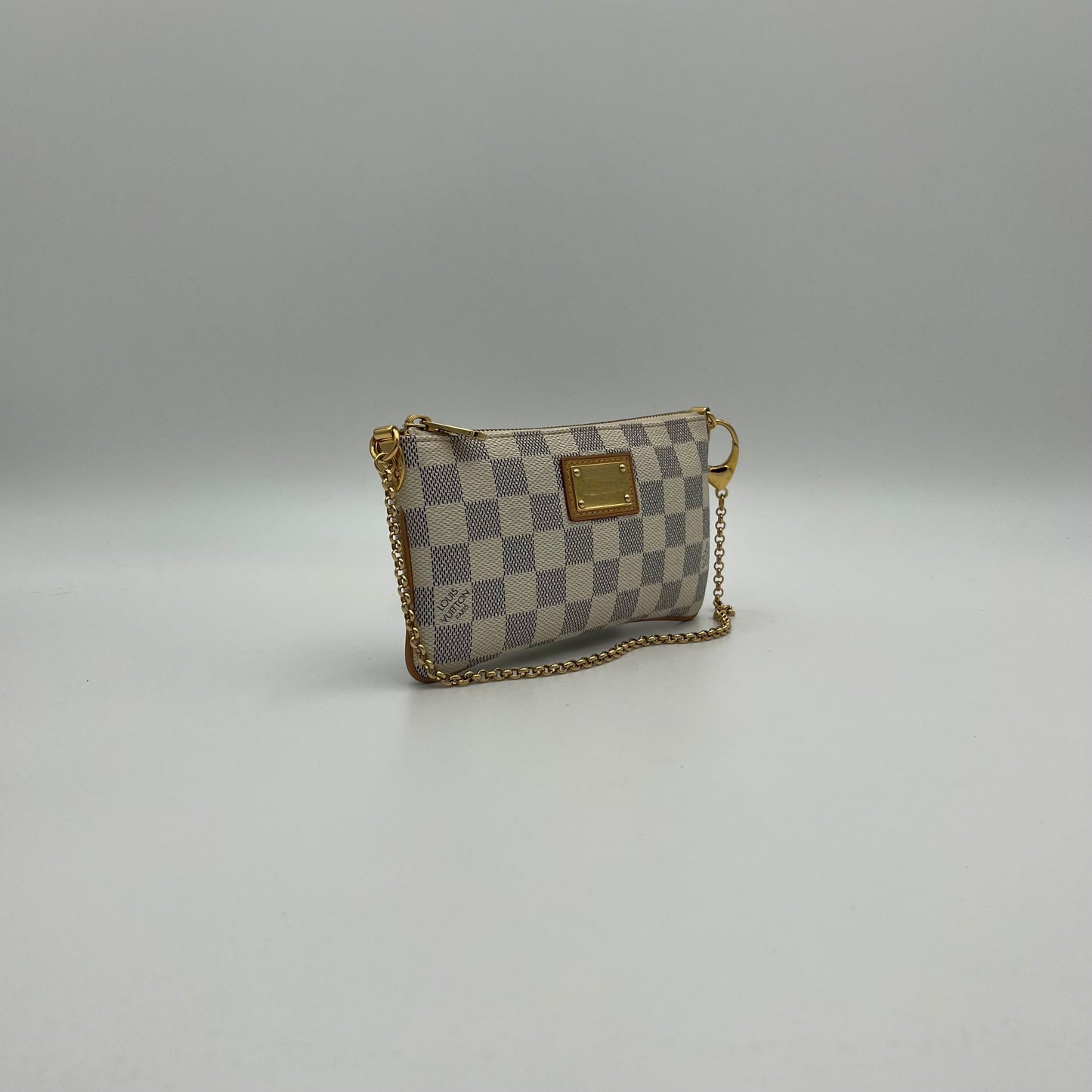 LV Damier Azur Milla Pochette MM