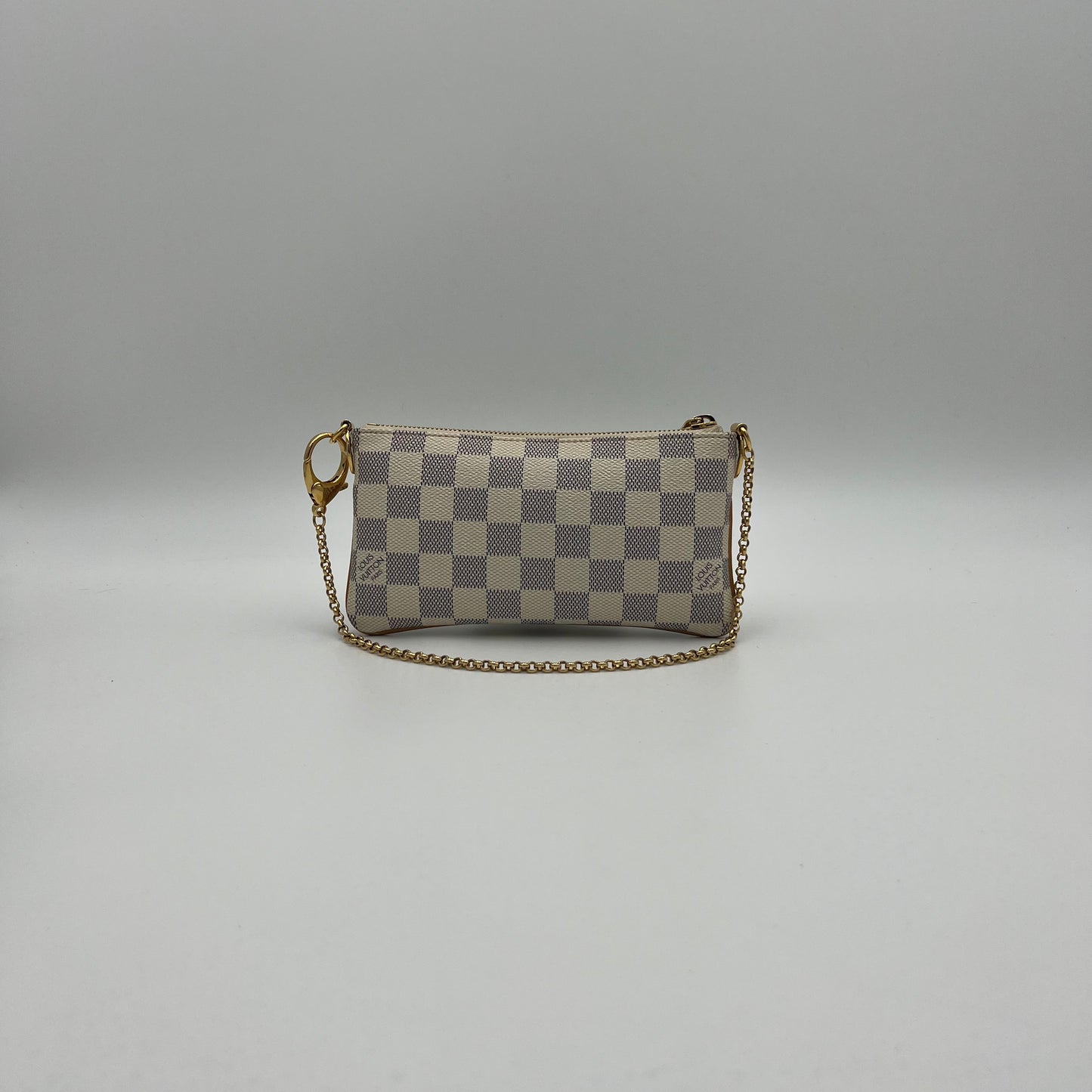 LV Damier Azur Milla Pochette MM