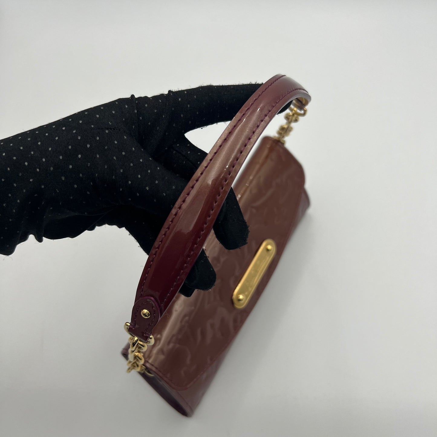 LV Rouge Fauviste Vernis Sunset Boulevard Bag