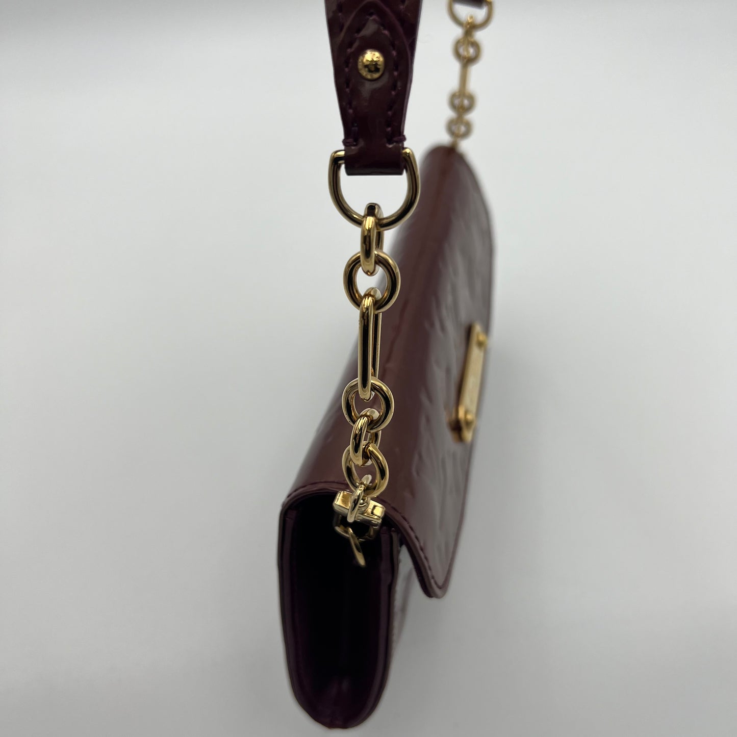 LV Rouge Fauviste Vernis Sunset Boulevard Bag