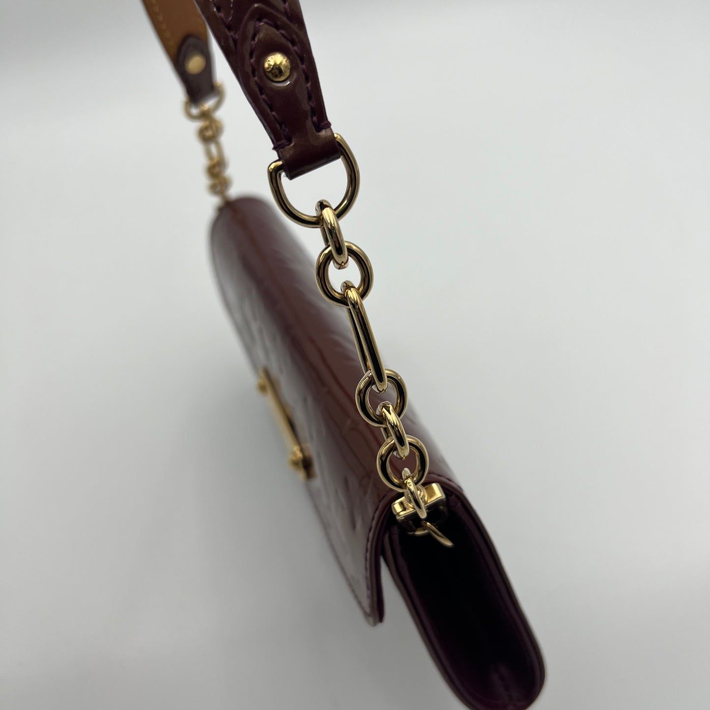 LV Rouge Fauviste Vernis Sunset Boulevard Bag