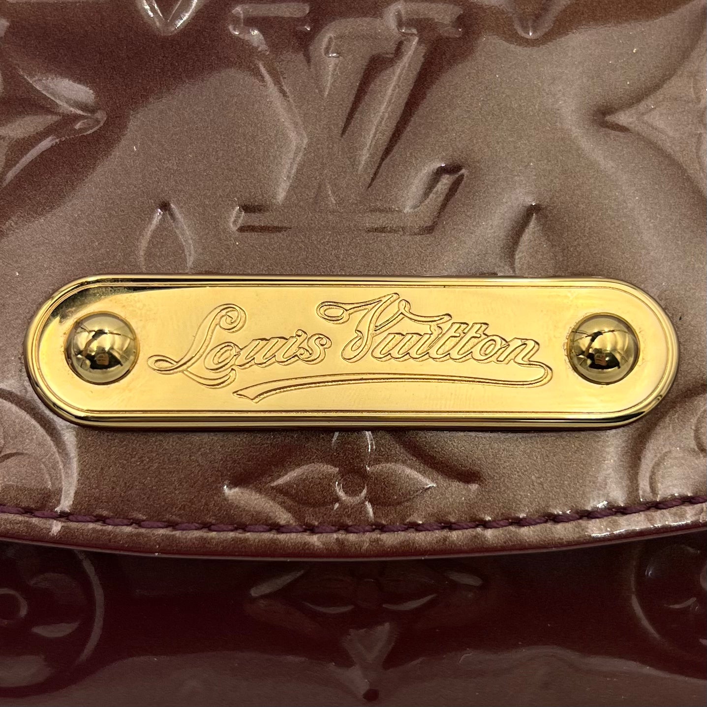LV Rouge Fauviste Vernis Sunset Boulevard Bag