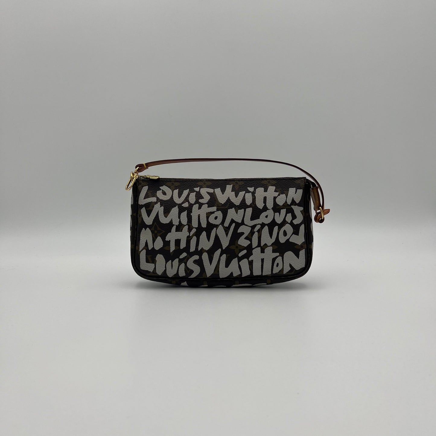 LV Stephen Sprouse White Graffiti Pochette
