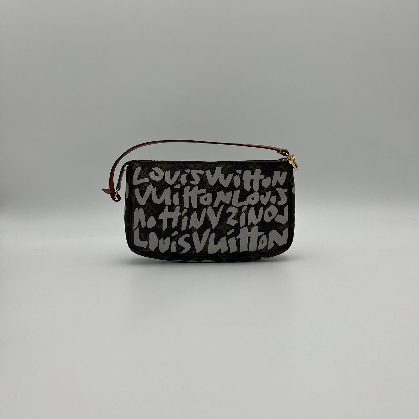 LV Stephen Sprouse White Graffiti Pochette