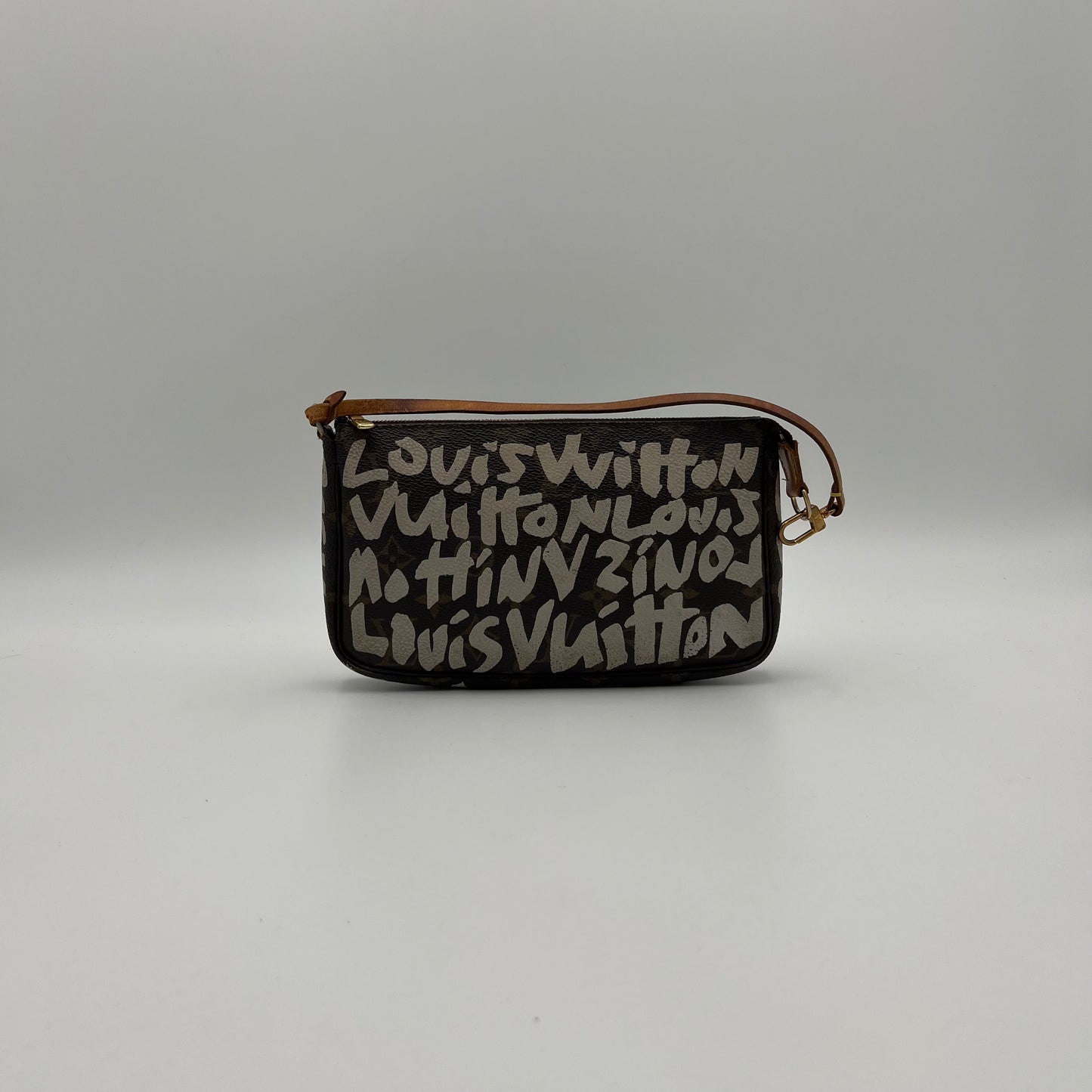 LV Stephen Sprouse White Graffiti Pochette