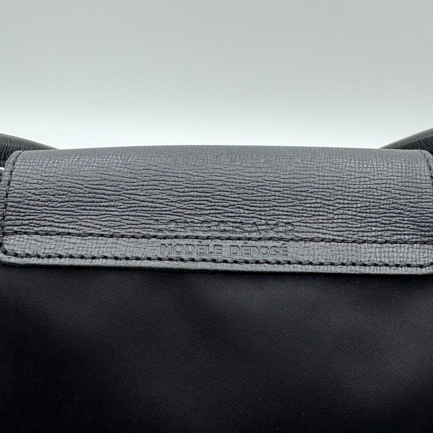 Longchamp Black Le Pliage Large Tote
