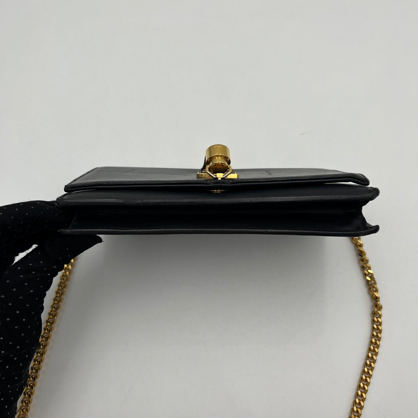 YSL Black Small Kate Tassel Crossbody