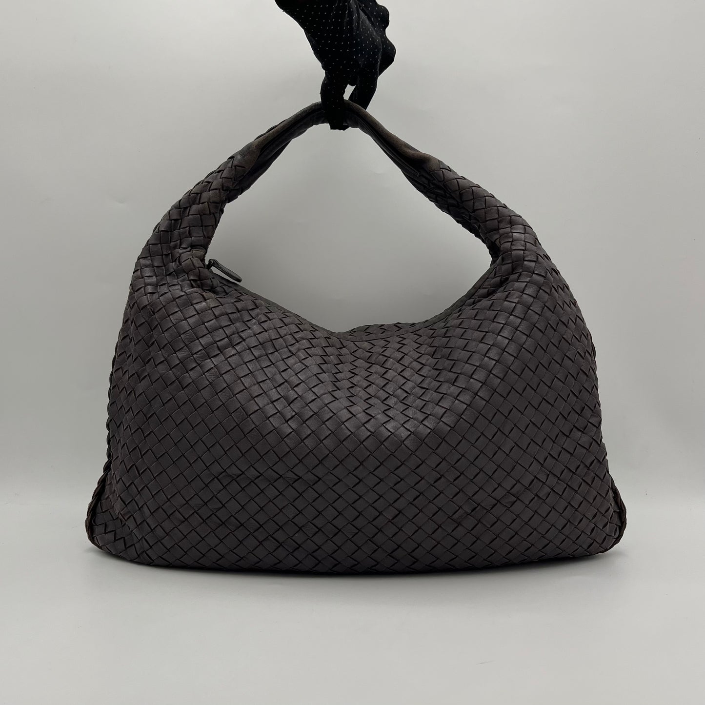 Bottega Veneta Brown Intrecciato Large Hobo Bag
