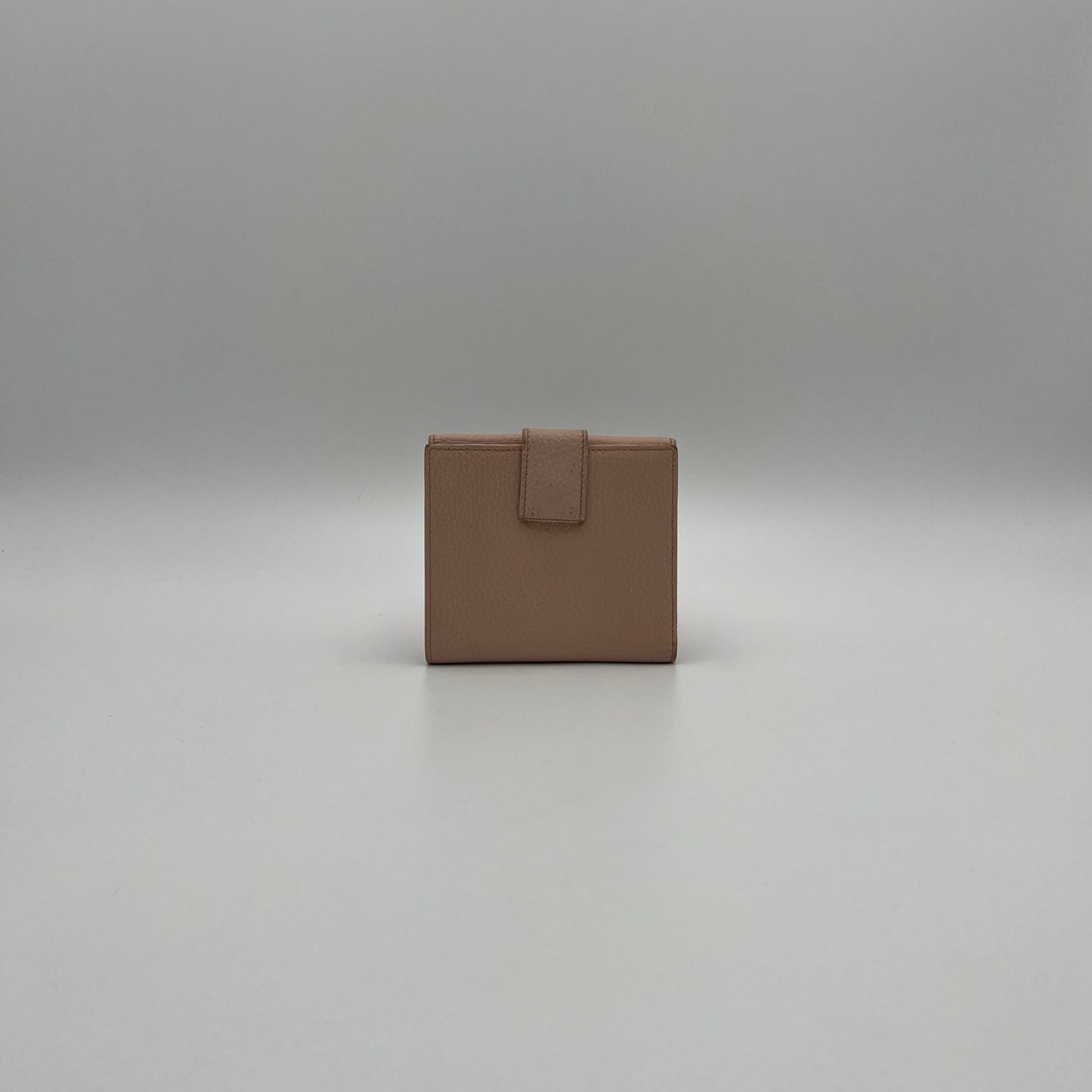 Gucci Light Pink Marmont Short Compact Wallet