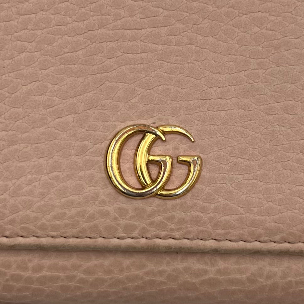 Gucci Pink Marmont Short Wallet