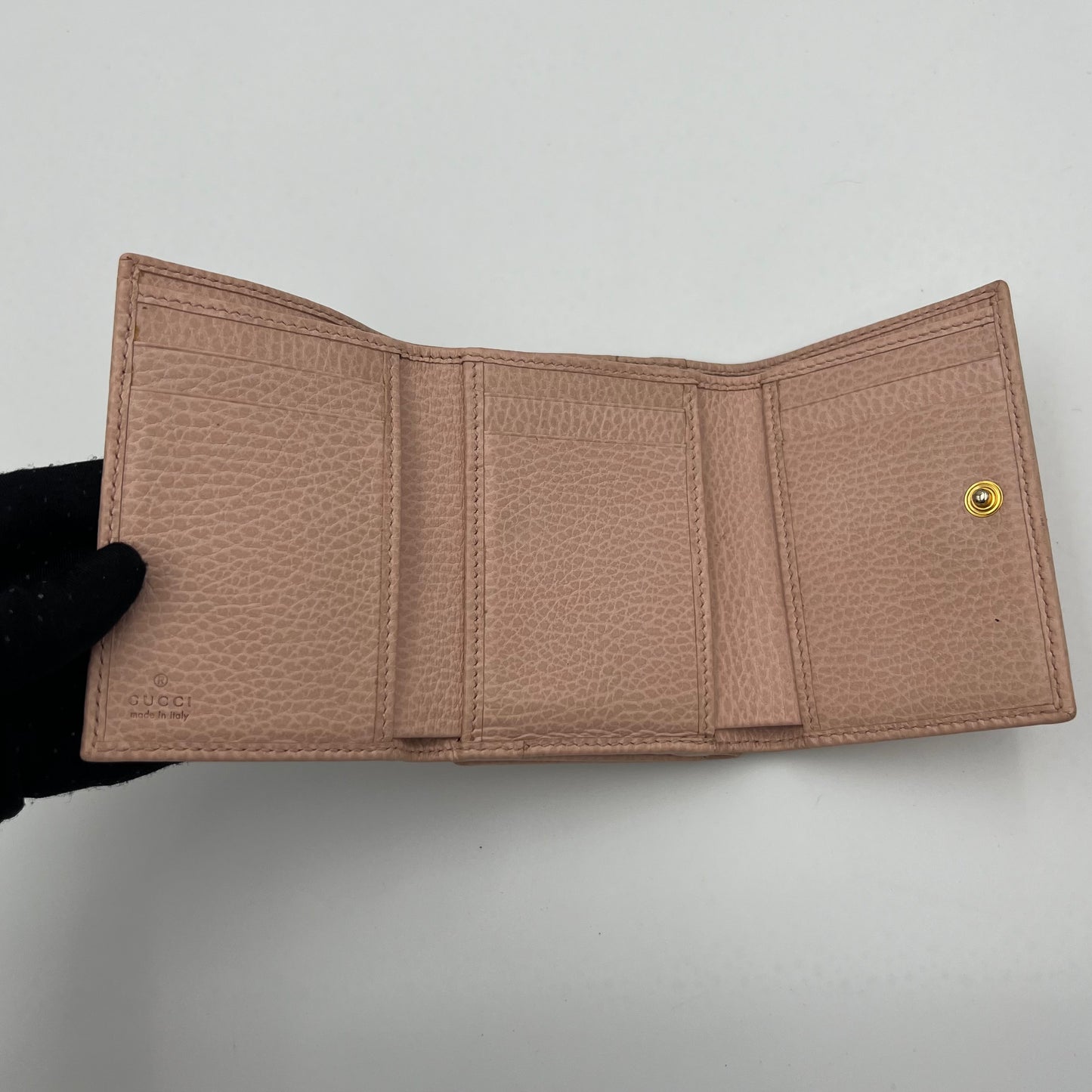 Gucci Pink Marmont Short Wallet