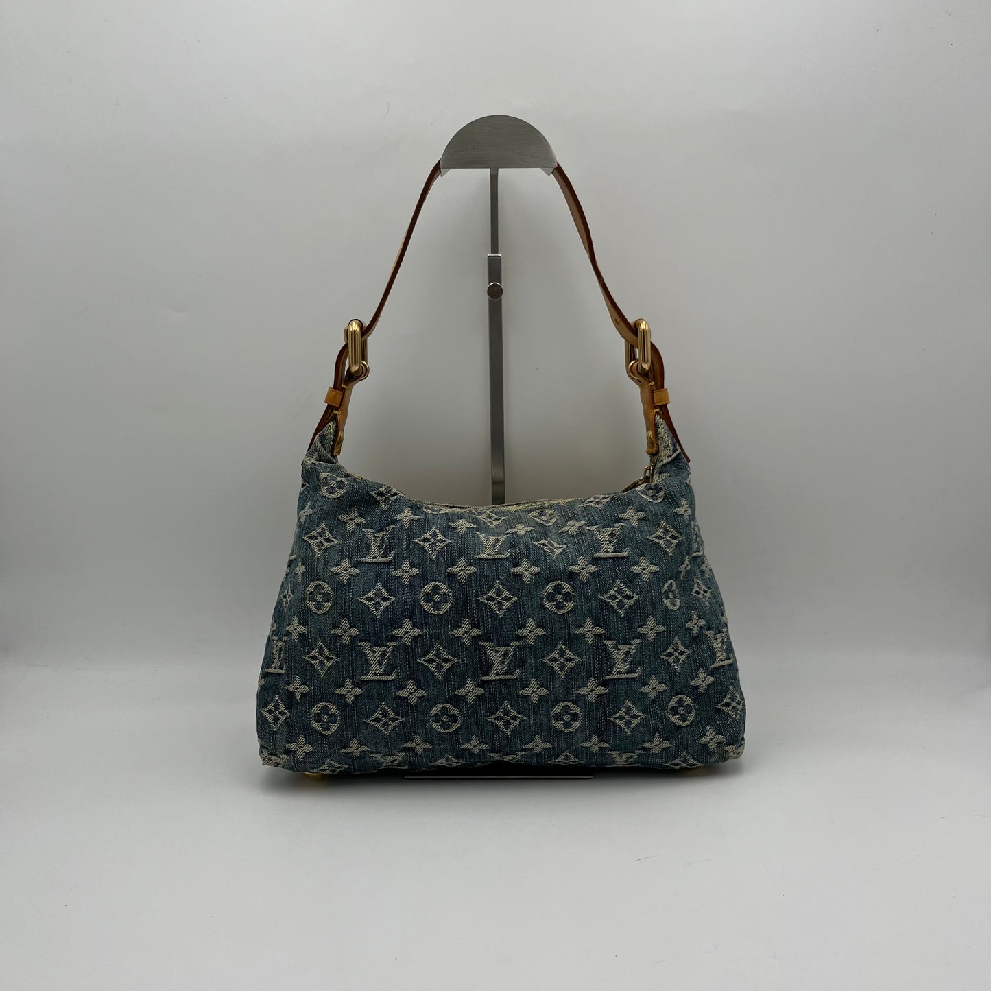 LV Monogram Denim Baggy PM