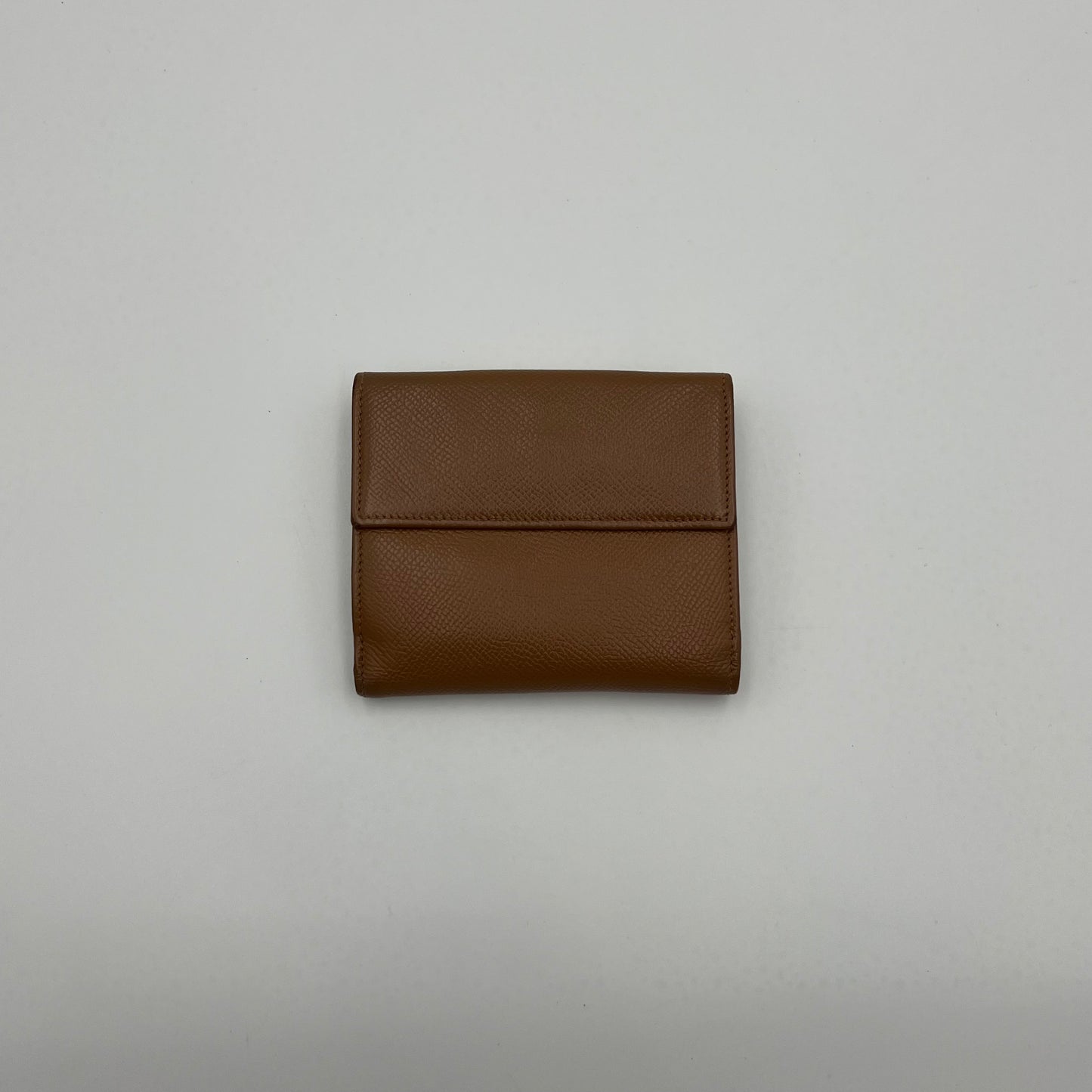 Bvlgari Brown Leather Bifold Wallet