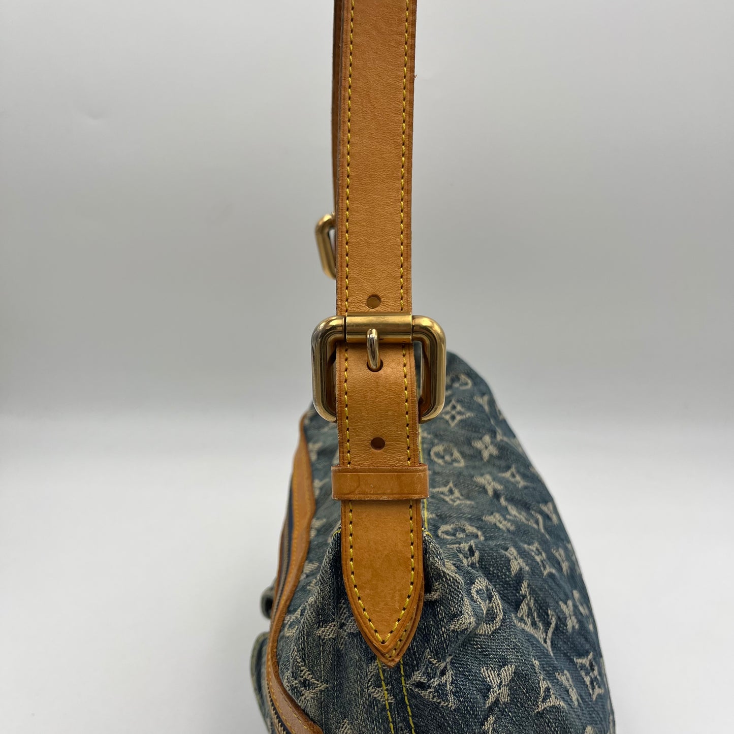 LV Monogram Denim Baggy PM
