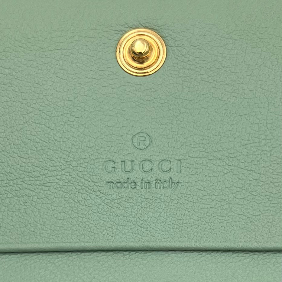 Gucci Multicolor Python Marmont Bifold Short Wallet GHW