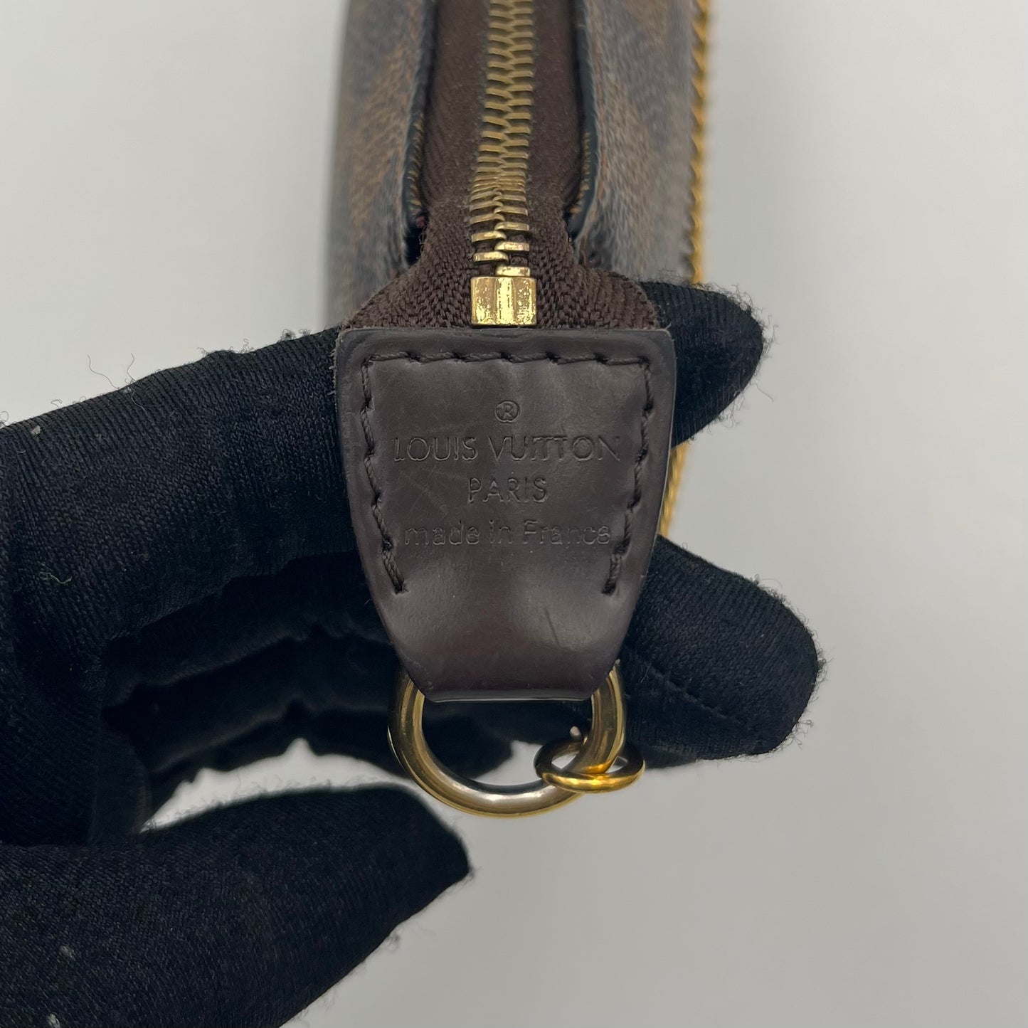 LV Damier Ebene Mini Pochette