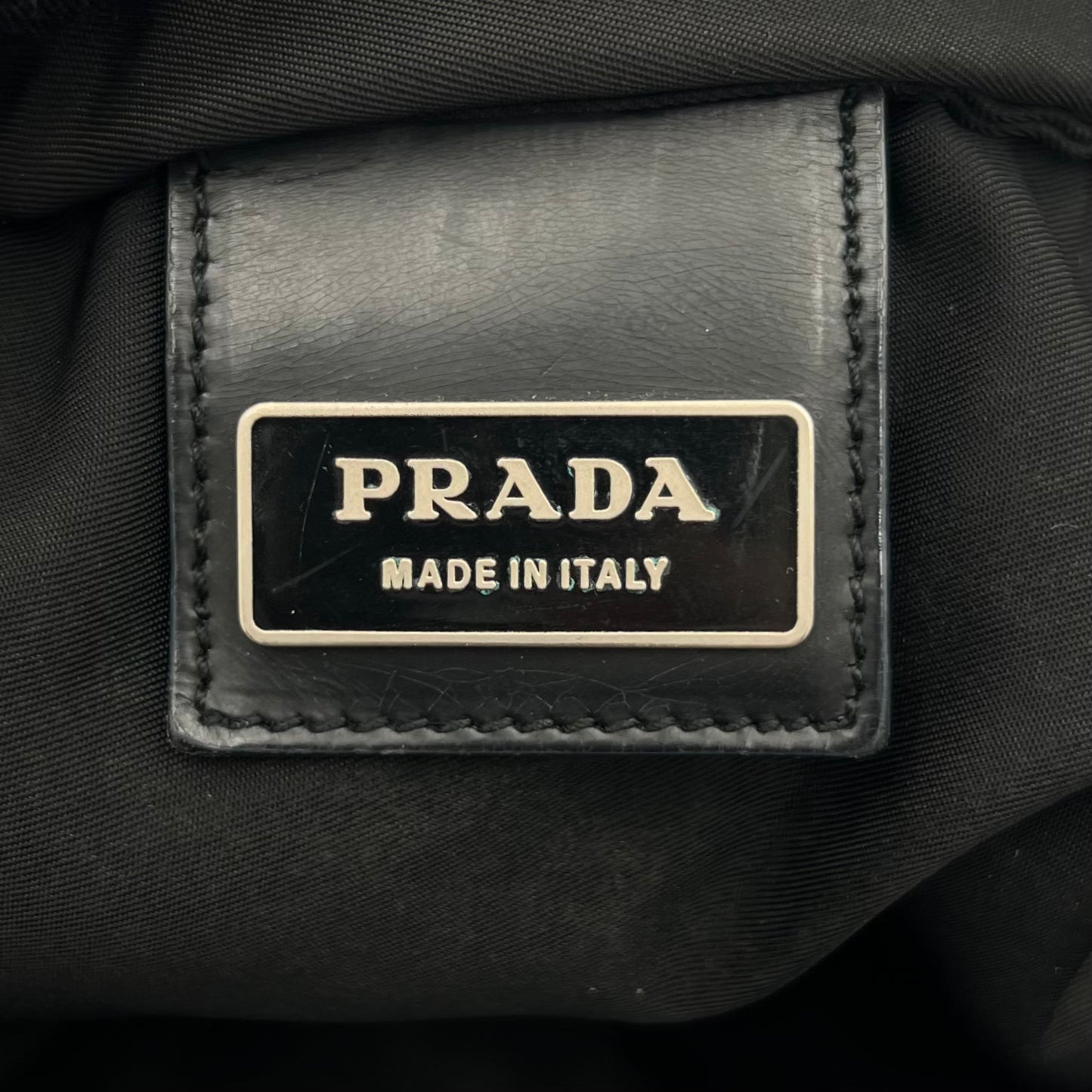 Prada Black Nylon Slim Crossbody