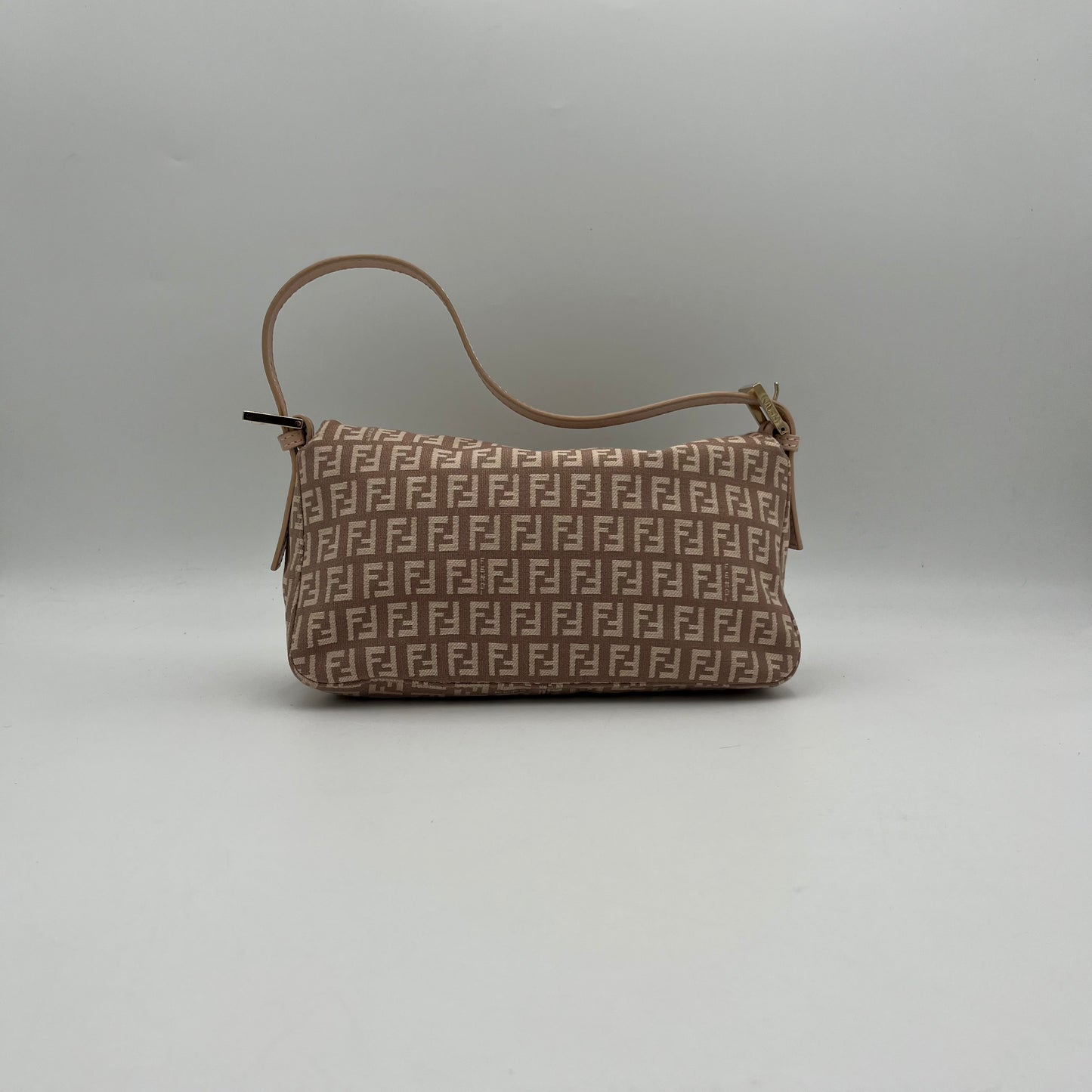 Fendi Pink Zucchino Baguette