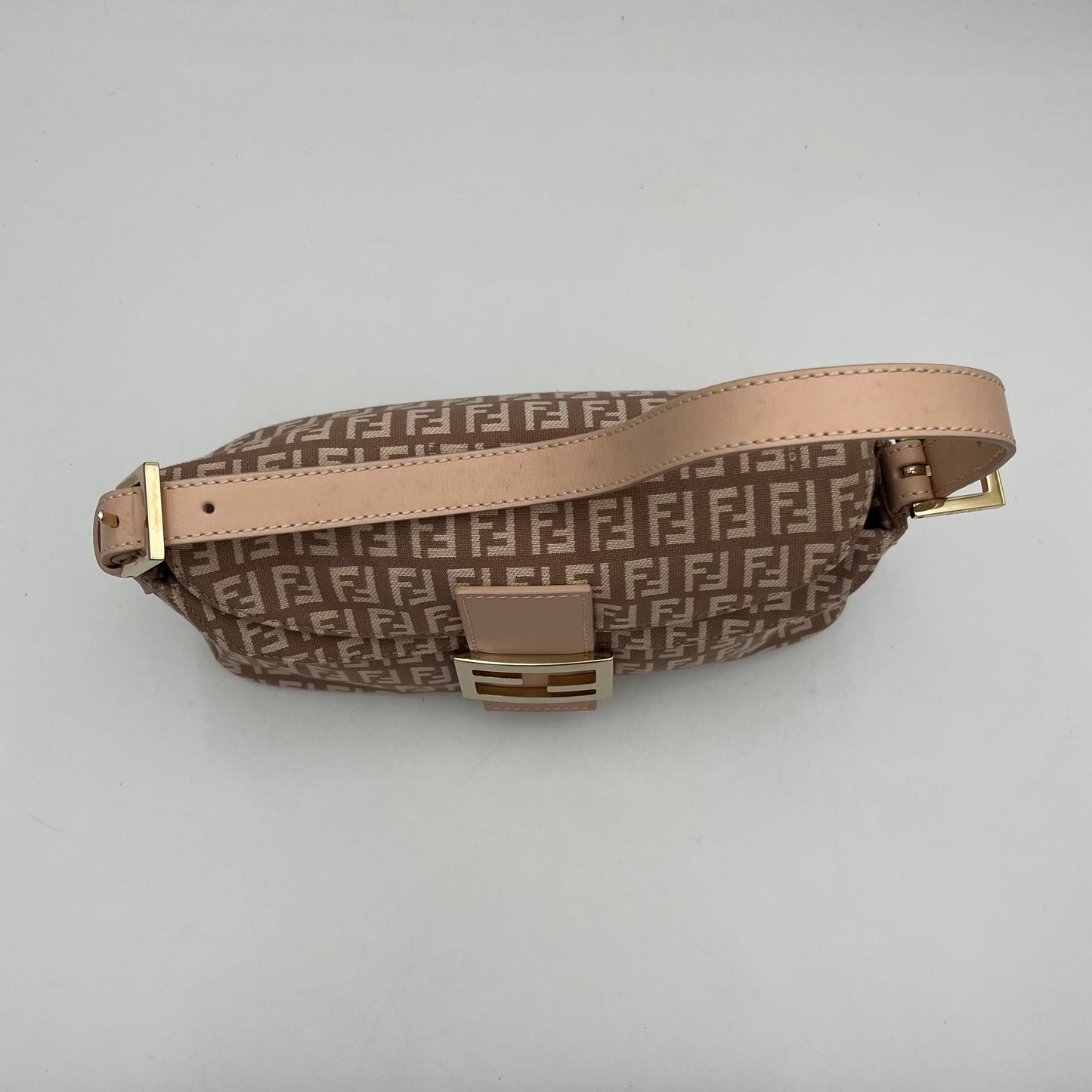 Fendi Pink Zucchino Baguette