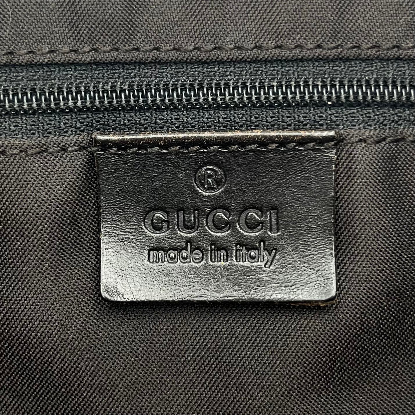 Gucci Brown Monogram Canvas Sherryline Jackie O Hobo Bag