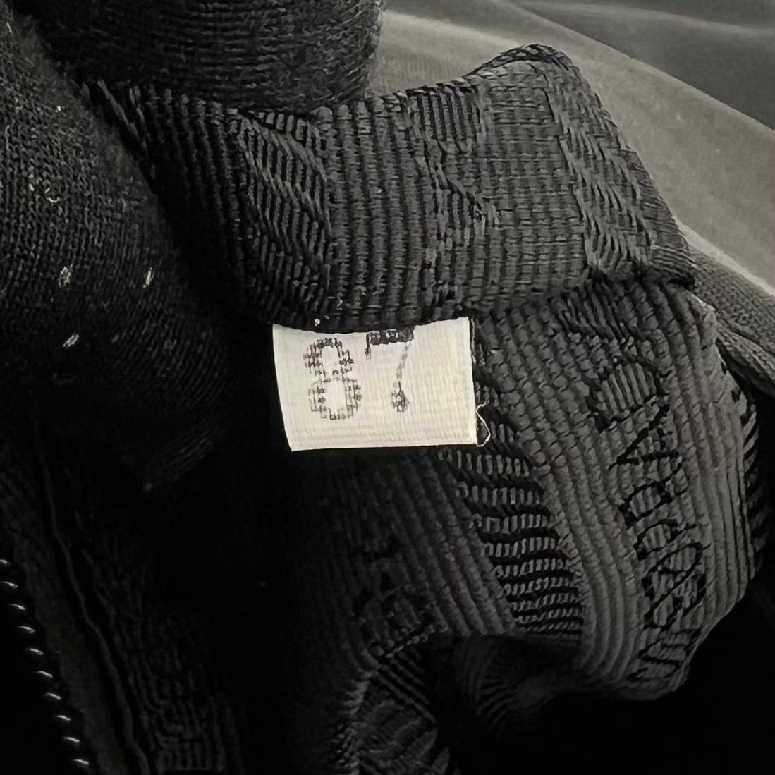 Prada Black Nylon Double Strap Small Tote