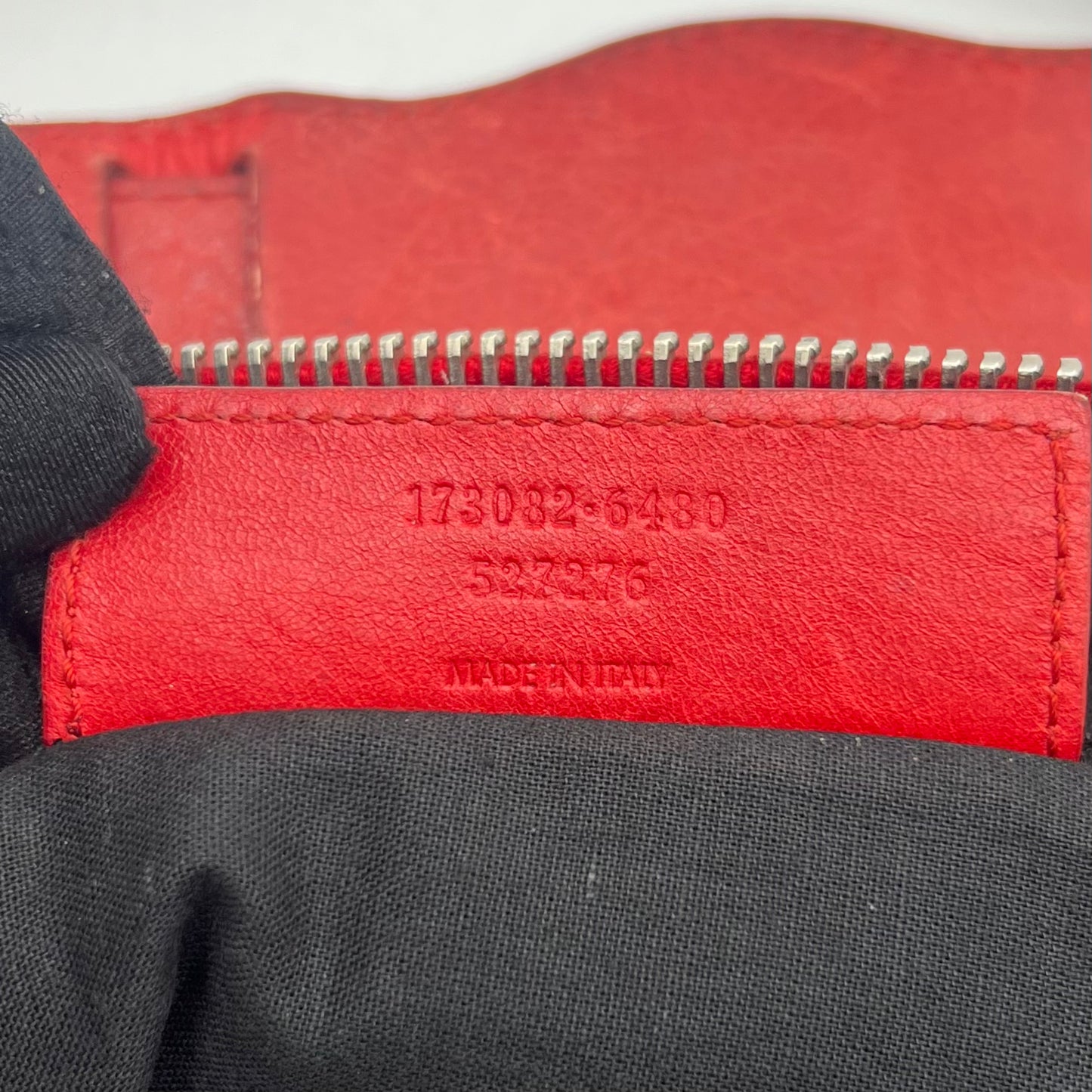 Balenciaga Red Leather Giant 21 Part Time Bag SHW