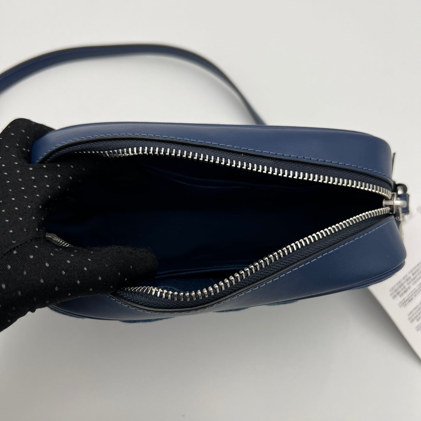 Coach Quilted Denim Mini Jamie Crossbody
