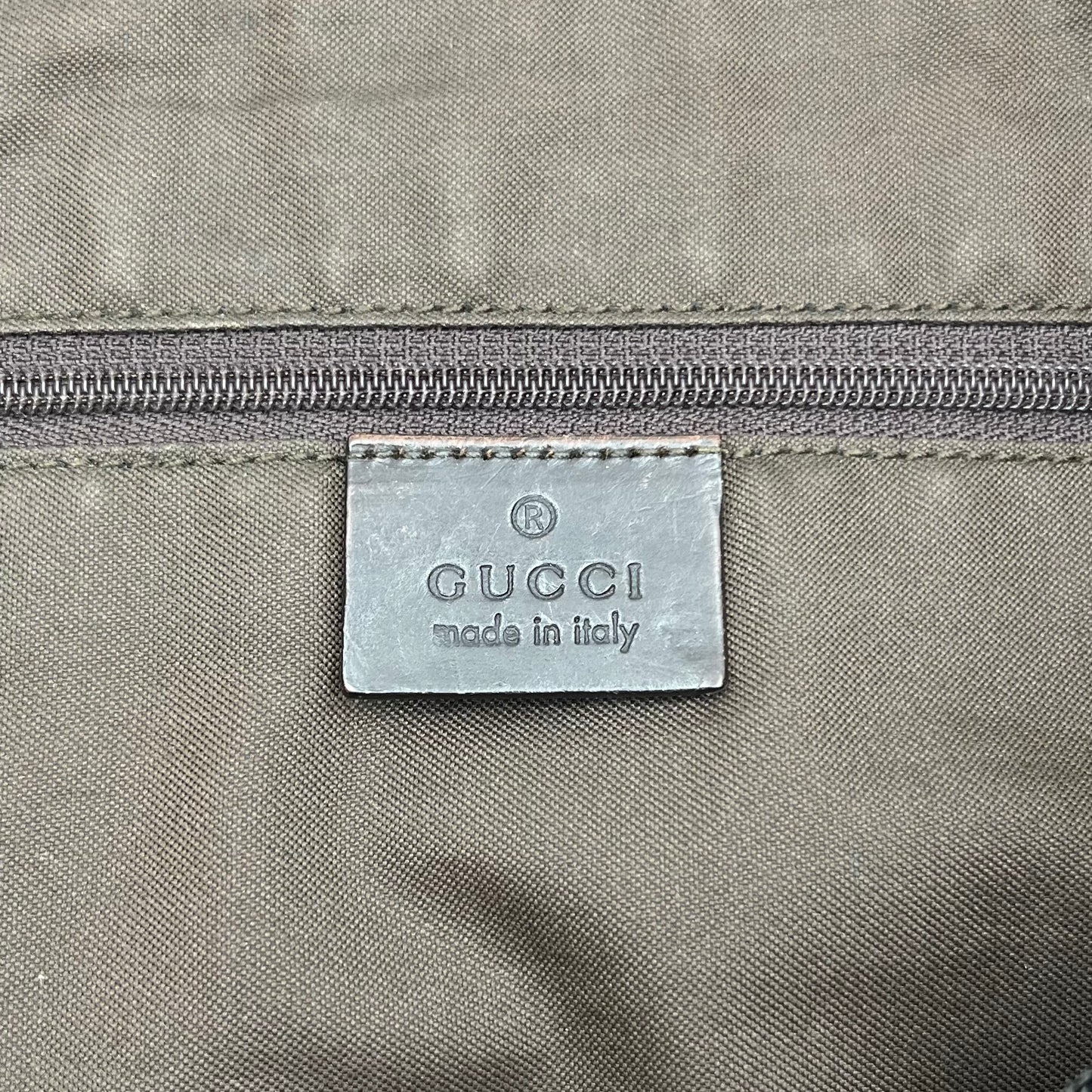 Gucci Monogram Canvas Web Sherryline Hobo Crossbody