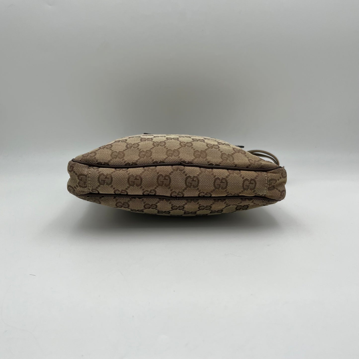 Gucci Brown Monogram Canvas x Leather Men's Crossbody