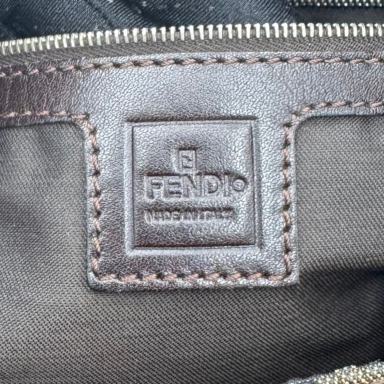 Fendi Tobacco Zucca Mamma Baguette