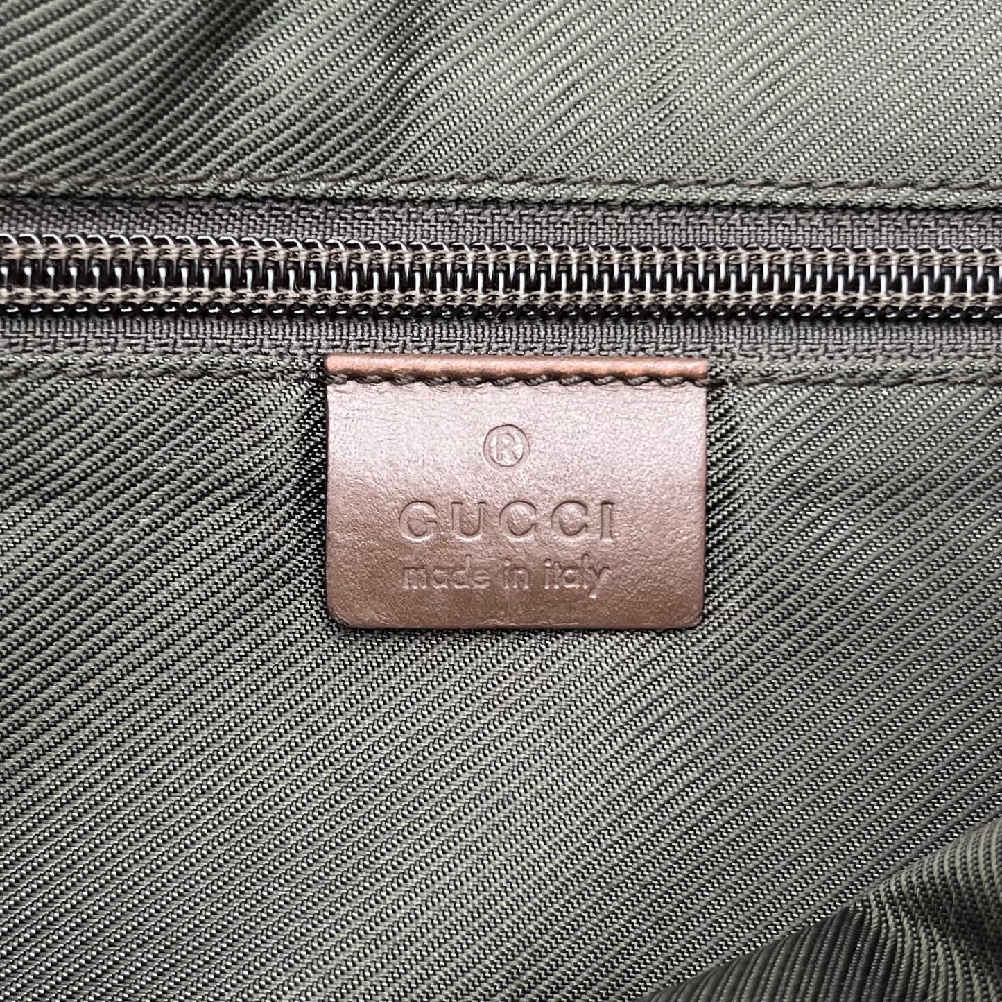 Gucci Brown Monogram Canvas x Leather Men's Crossbody