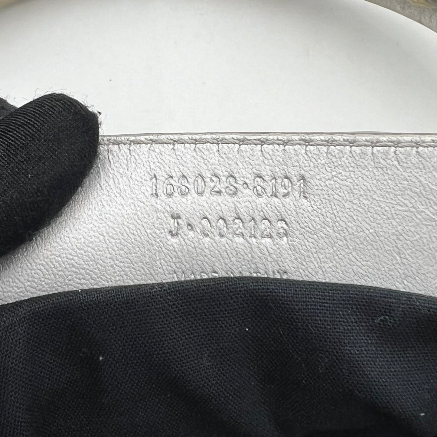 Balenciaga Silver Leather Metallic Hardware Part Time SHW