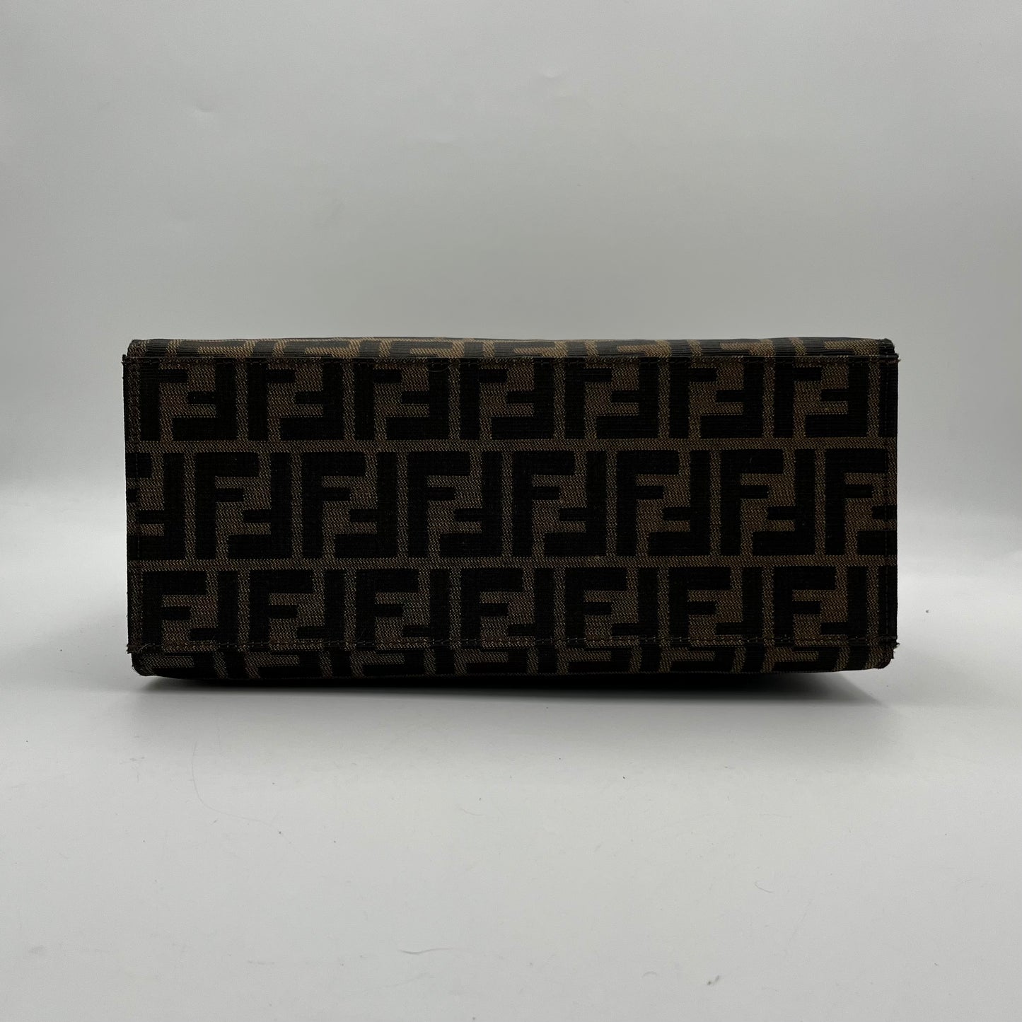 Fendi Tobacco Zucca Tote Shoulder Bag