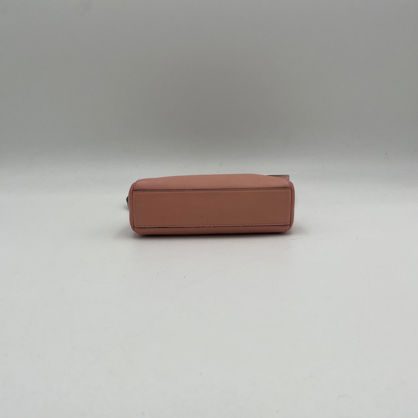 Fendi Pink Leather Micro Peekaboo