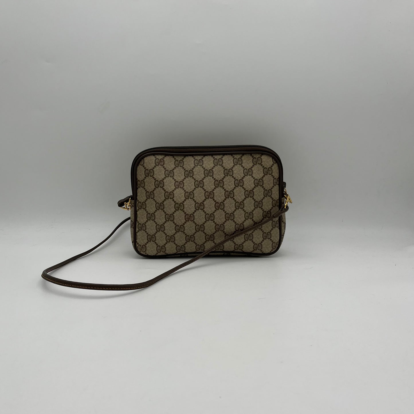 Gucci Monogram PVC Rectangle Crossbody