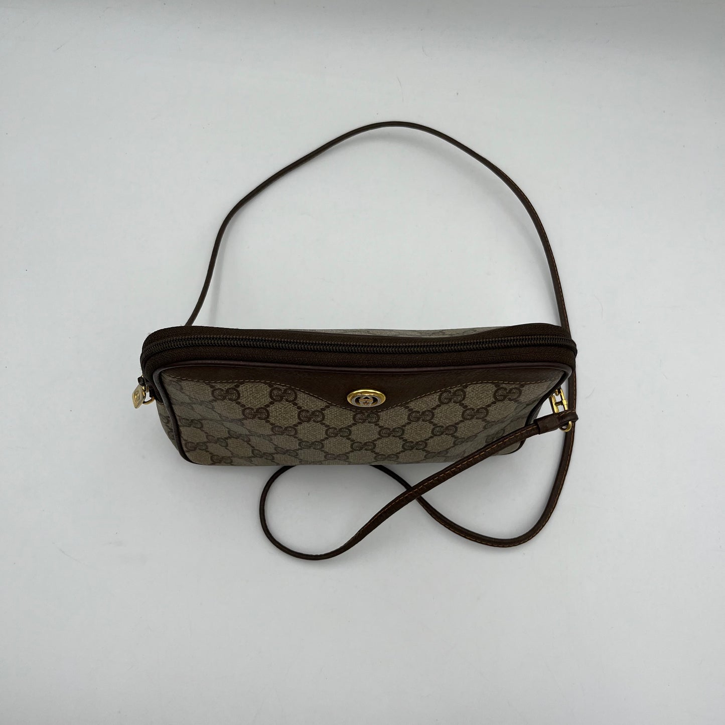 Gucci Monogram PVC Rectangle Crossbody