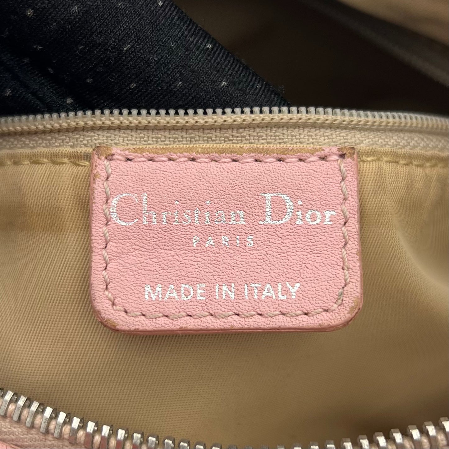 Christian Dior Street Chic Trotter Pink Leather Crossbody