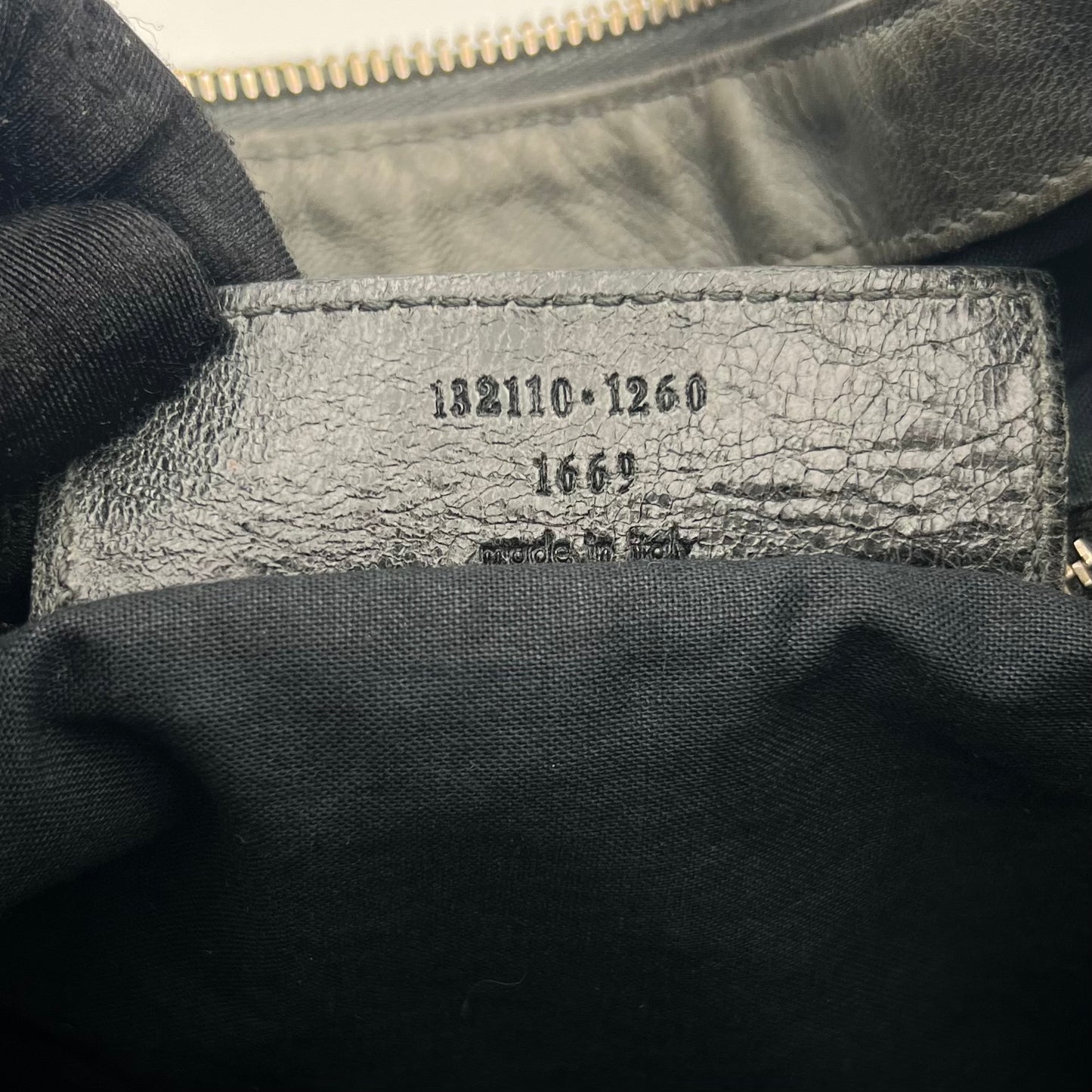 Balenciaga Gray Perforated Leather Classic Work Bag GHW