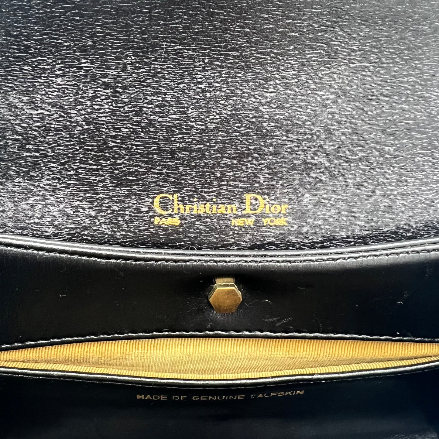 Christian Dior Black Trotter Street Chic Crossbody