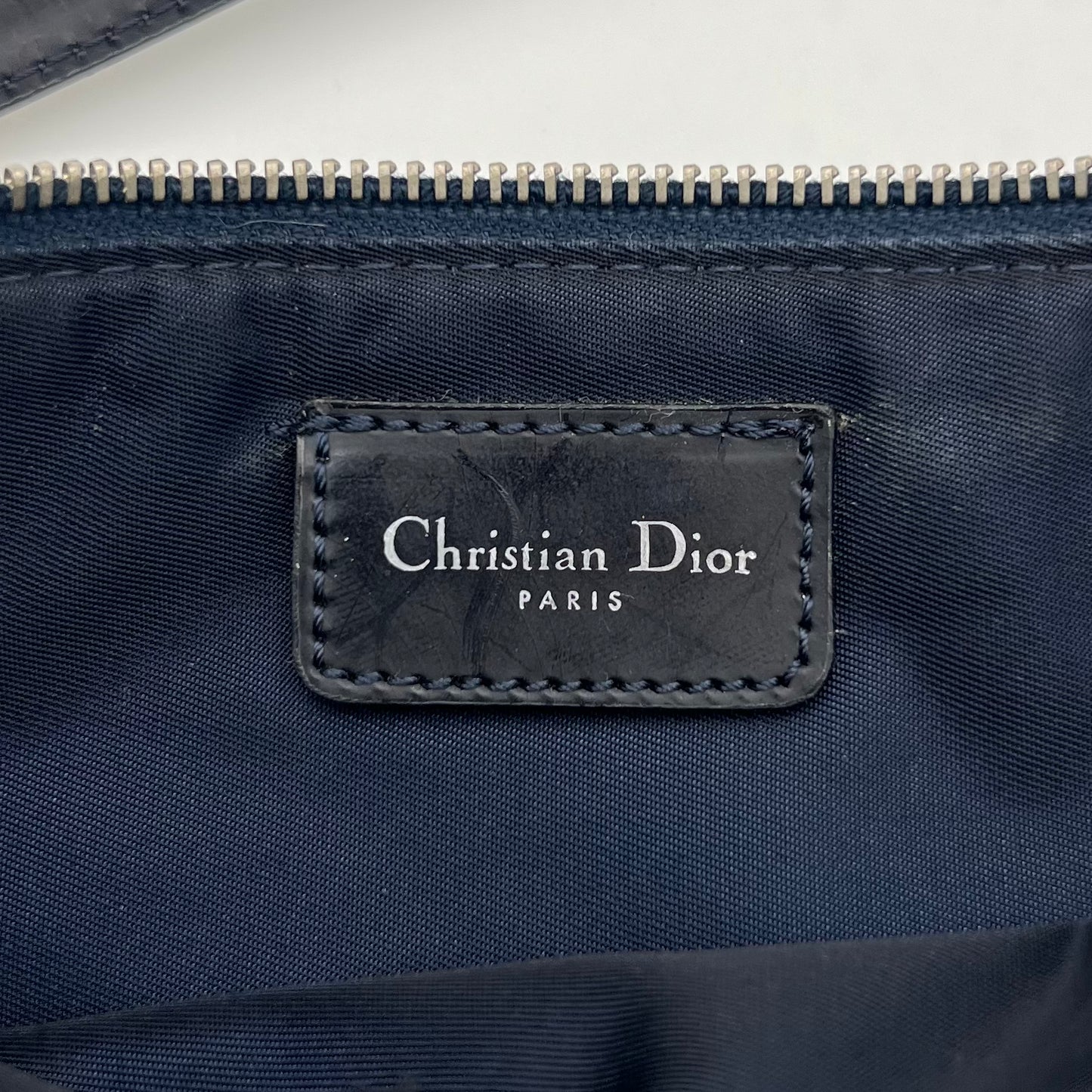 Christian Dior Denim Mini Saddle Pochette