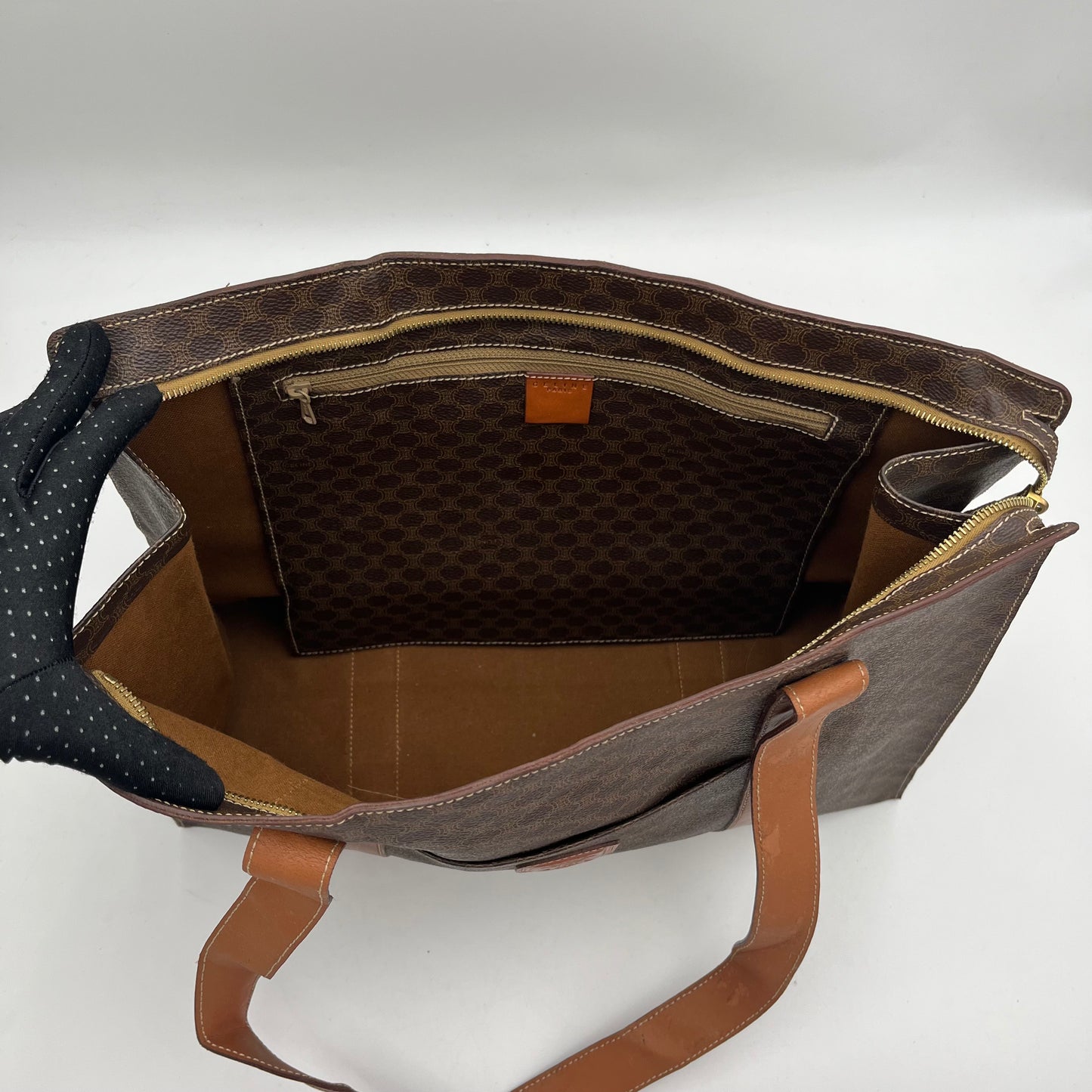 Celine Paris Macadam Tote Bag
