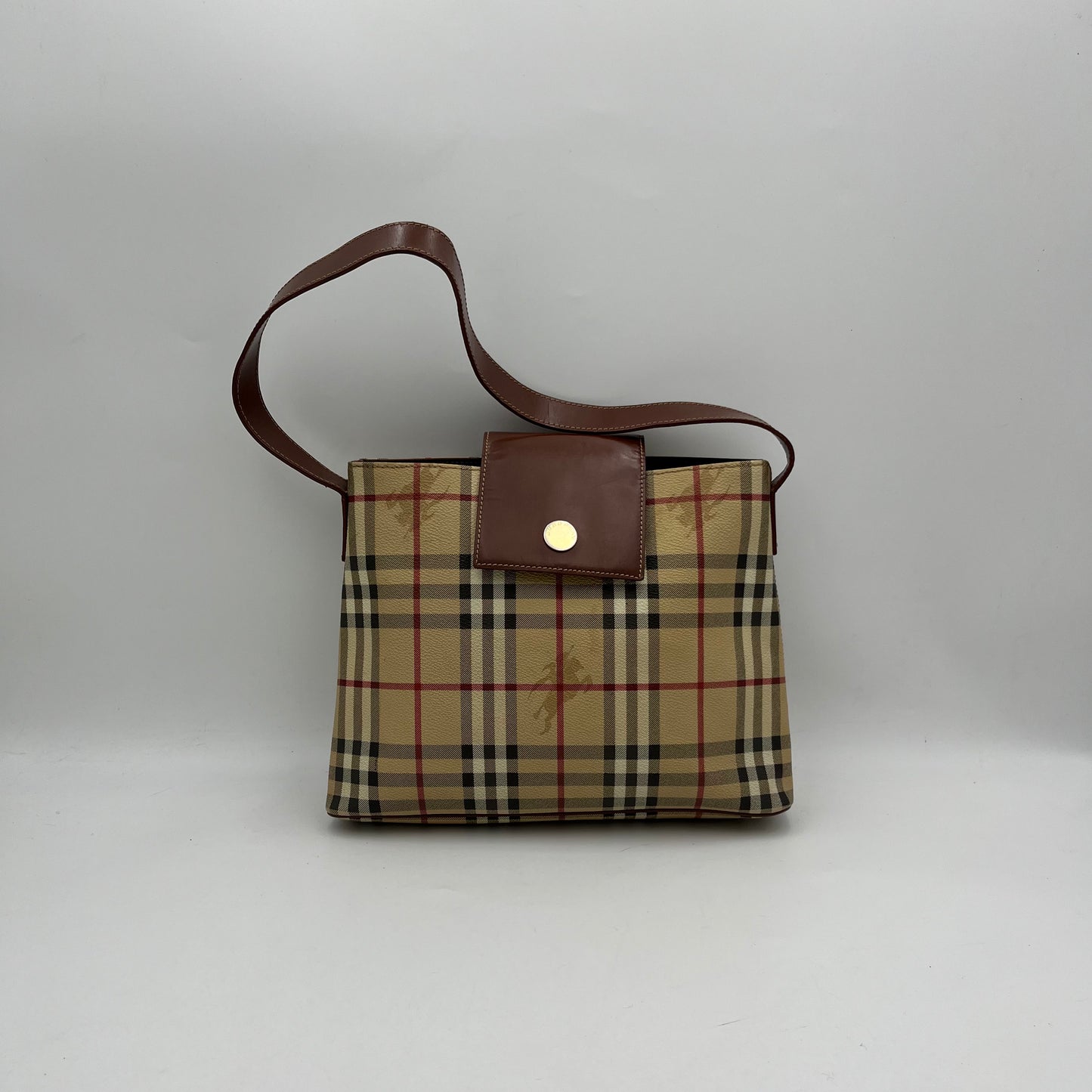 Burberry Haymarket Shoulder Bag