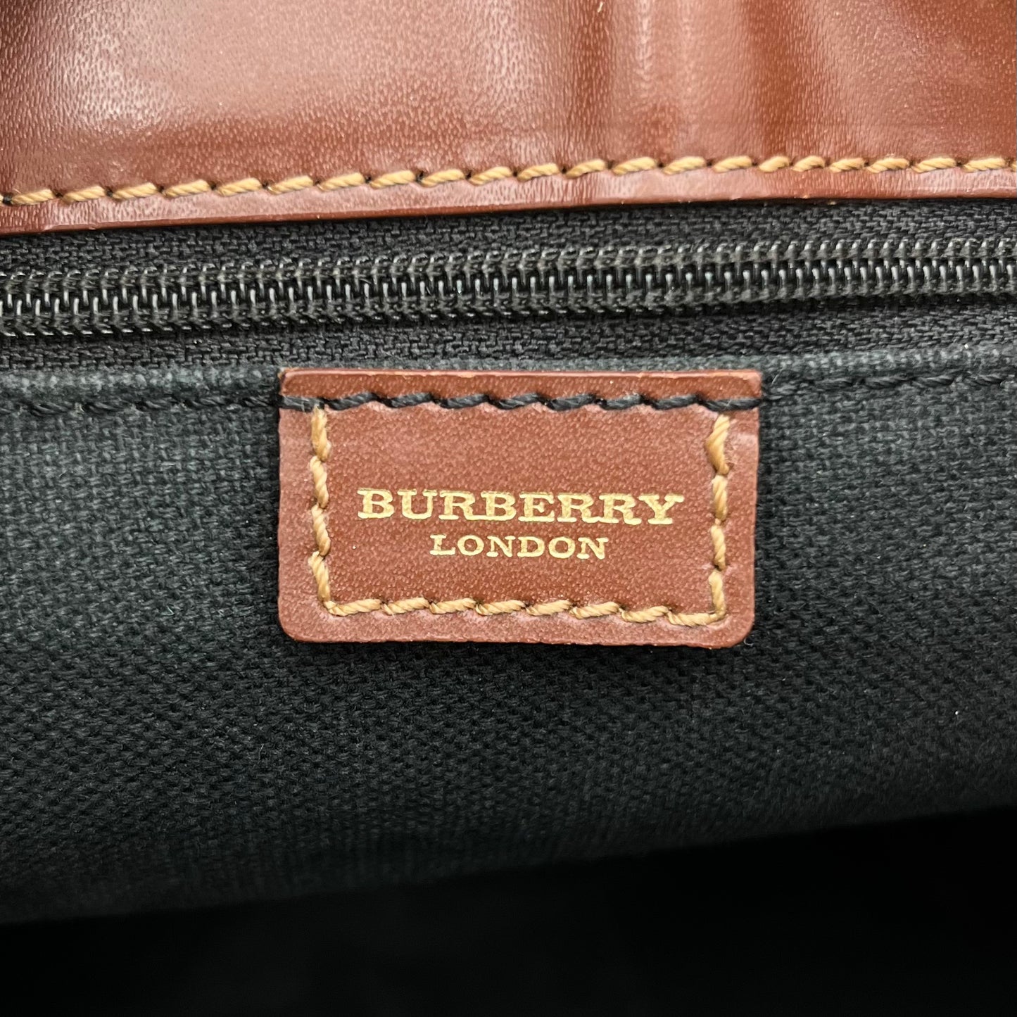 Burberry Haymarket Shoulder Bag
