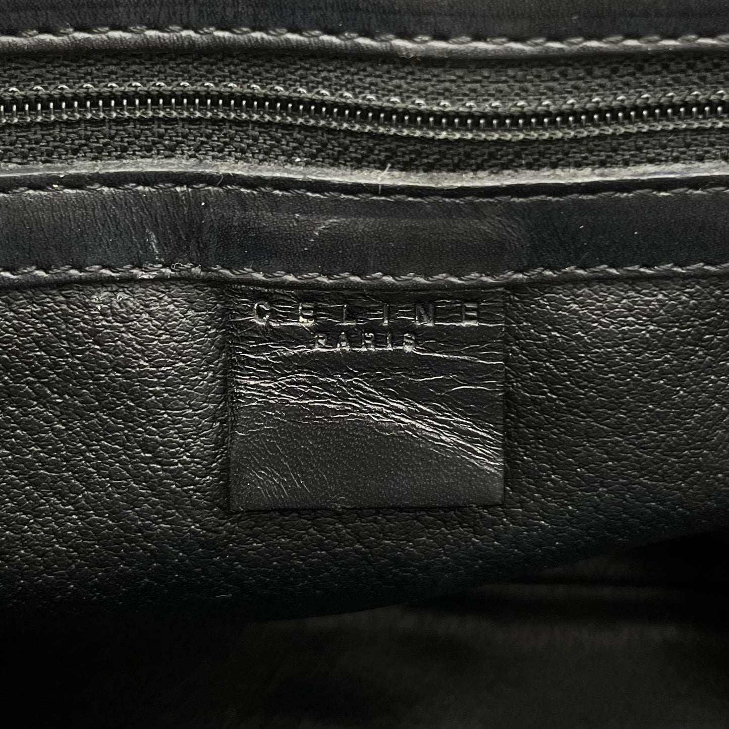 Celine Paris Black Macadam Alma
