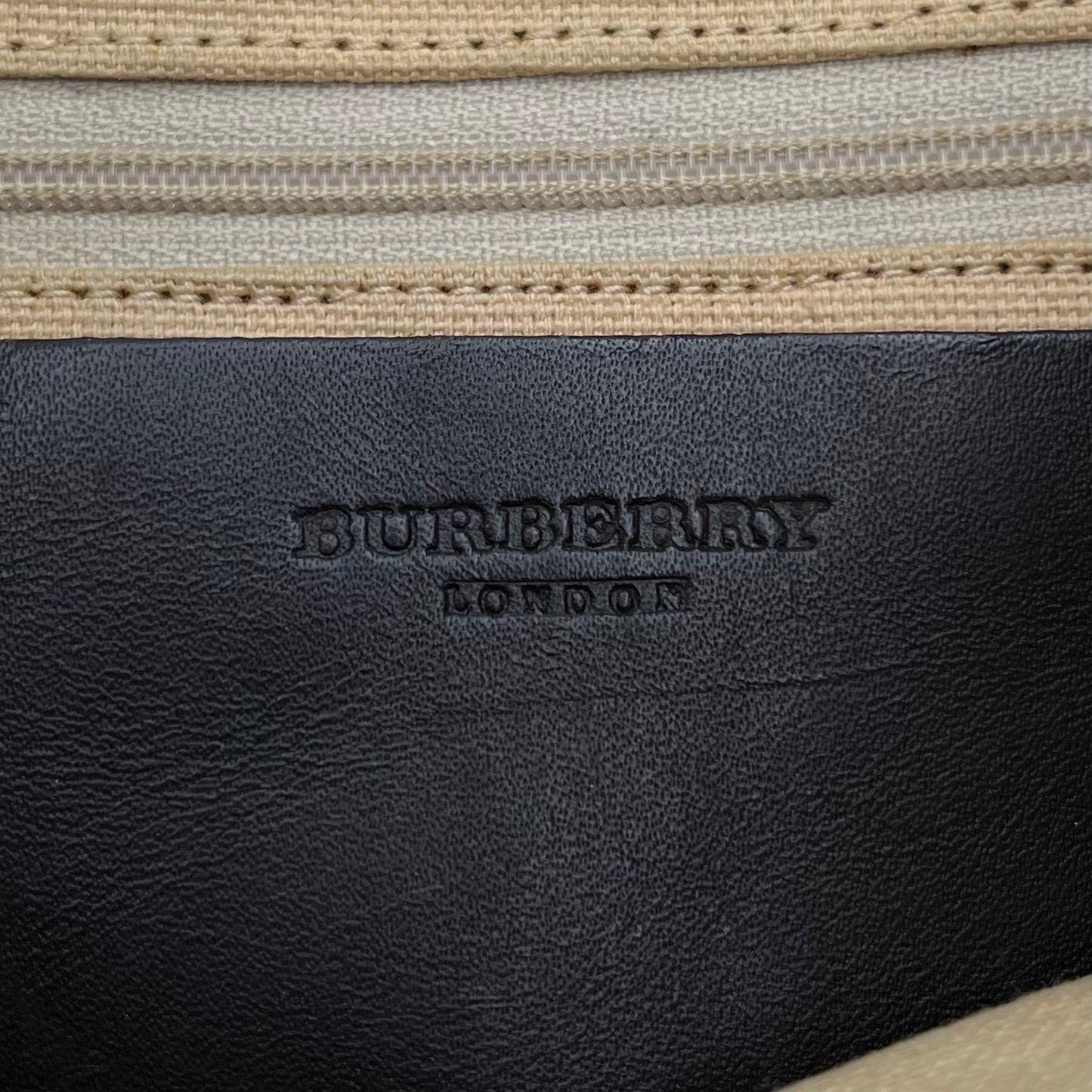 Burberry Nova Wool Hobo Shoulder Bag