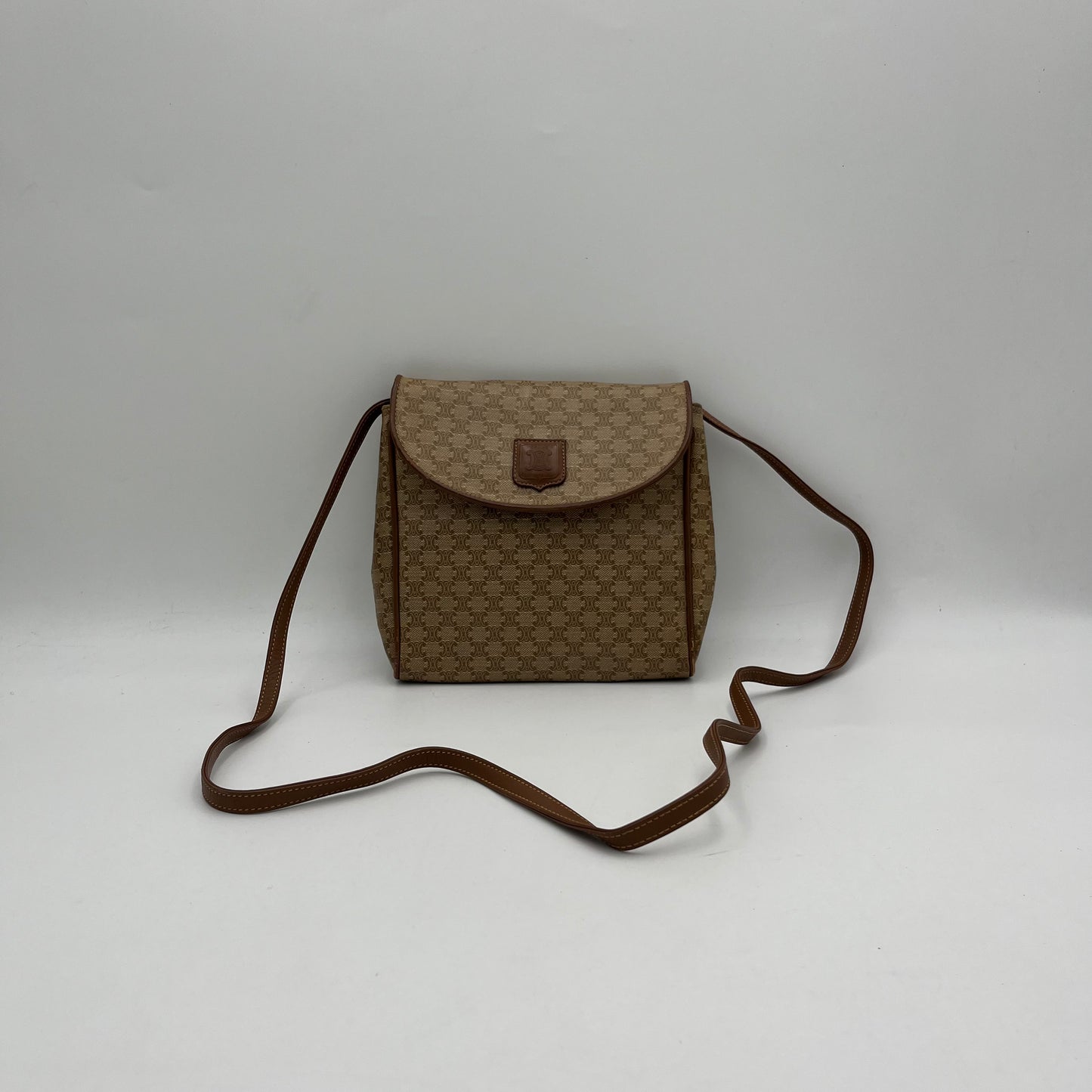 Celine Paris Macadam PVC Small Flap Crossbody