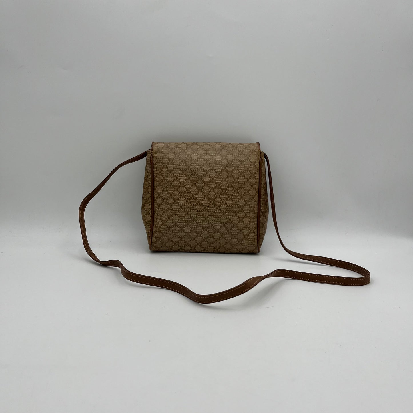Celine Paris Macadam PVC Small Flap Crossbody