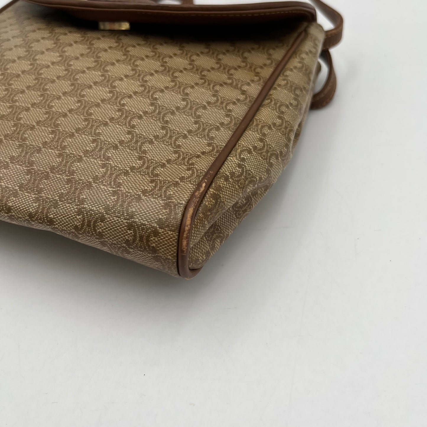 Celine Paris Macadam PVC Small Flap Crossbody
