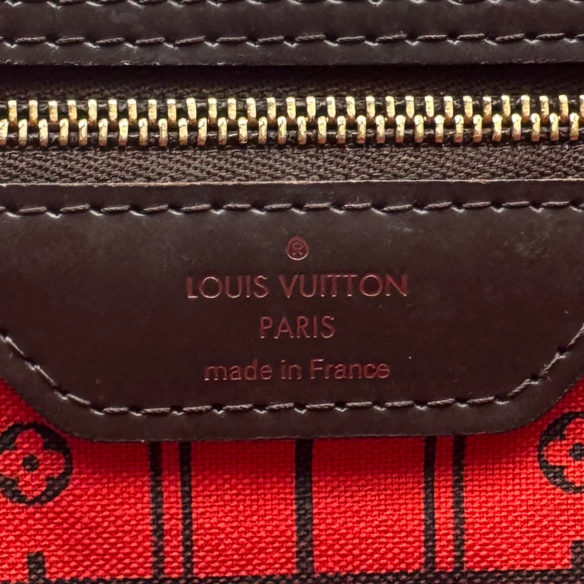Louis Vuitton Damier Ebene Neverfull MM
